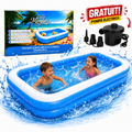 Piscina gonflabila 120x80x30cm
