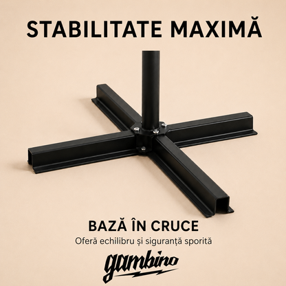 Umbrela terasa aluminiu 300 cm, reglabila, rotire 360°, manivela, bej